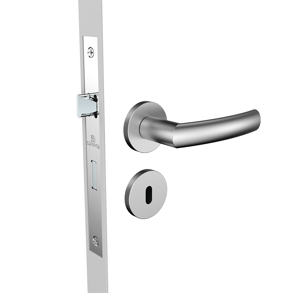 Fechadura Externa ROS60 PY75 Acetinado Vivace - Soprano - Soprano